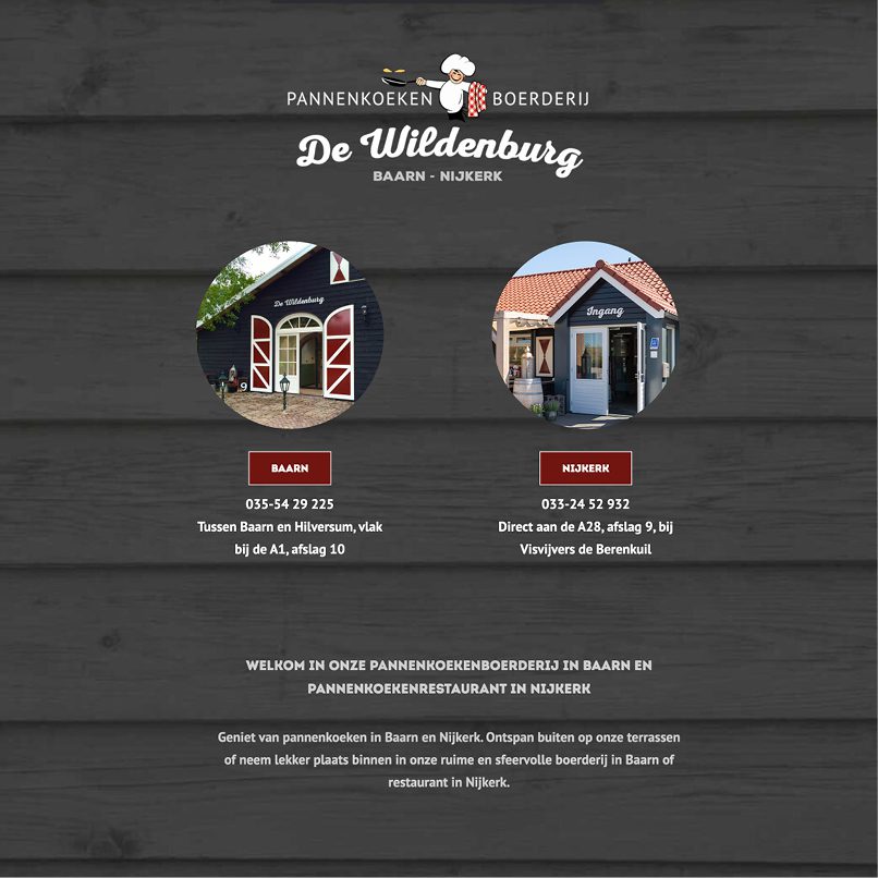 website De Wildenburg